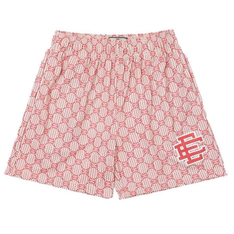 Eric Emanuel EE Pantalones cortos de malla para hombres y mujeres, pantalones de baloncesto deportivo de cuatro puntos