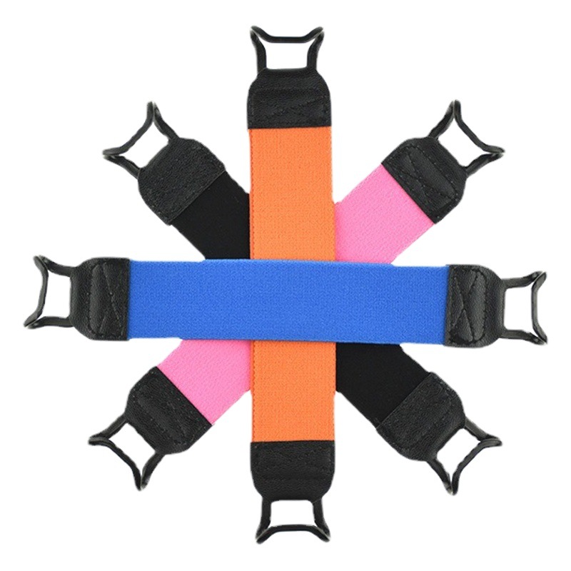 Correa trasera del teléfono móvil operación de una sola mano resistente a la caída de metal fijo hebilla de soporte marco elástico plano antideslizante Correa