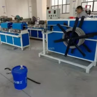 厂家直供不锈钢风烟管用消防洒水软管成型机