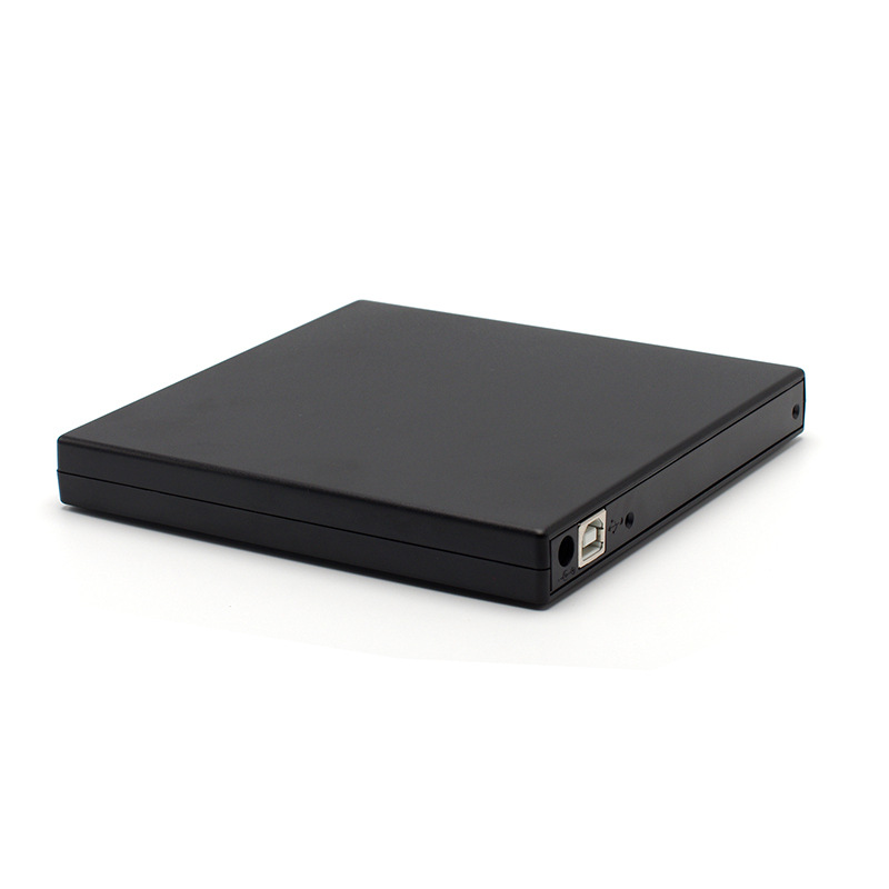 Portátil 12,7mm caja de unidad óptica USB kit móvil USB2.0 portátil SATA externo puerto serie externo