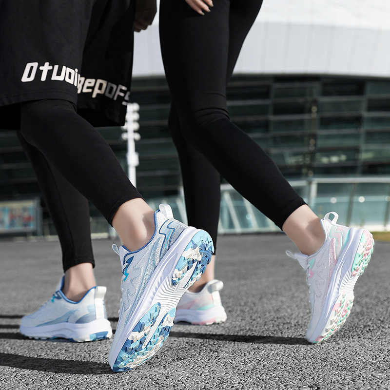 Zapatos para correr, zapatos deportivos para el examen de ingreso a la escuela secundaria, zapatos deportivos para estudiantes masculinos y femeninos, zapatos deportivos, zapatos de entrenamiento para exámenes físicos, zapatos de salto de longitud de pie