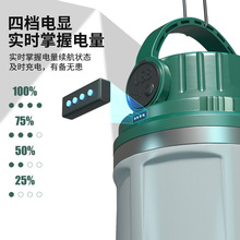 跨境太阳能多功能野营帐篷灯野营灯充电手提灯家用球泡灯
