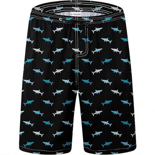 Men's EU size loose breathable drawstring vacation beach shorts, popular in Europe and America, Amazon Hot Sale 3D print