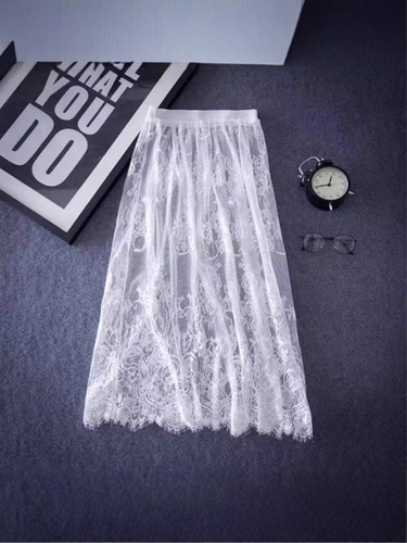 Summer lace petticoat special for cheongsam, anti-exposure petticoat, base dress, mesh, new lace skirt for women