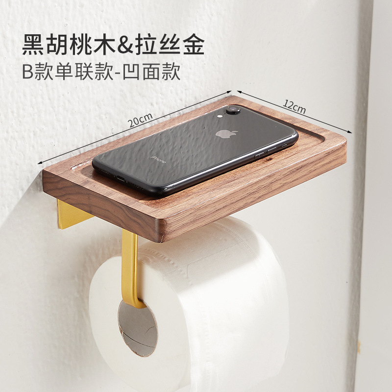 Higiénico titular de papel higiénico titular de rollo sin sacador Cocina Baño de acero inoxidable titular de tejido