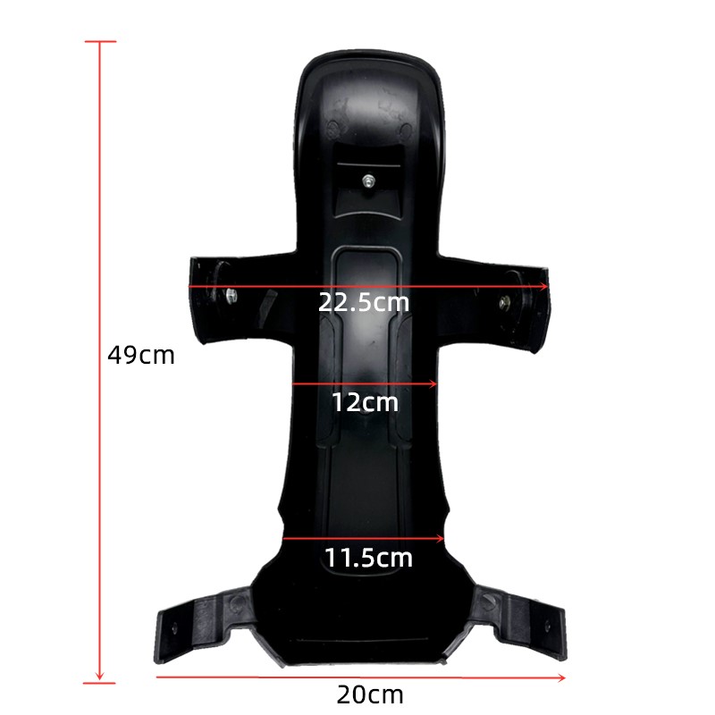 New National Standard Electric Bicycle Xiaoliying F6Y8 Fangying Special Rear Mudguard National Standard Universal Battery Car Mudguard