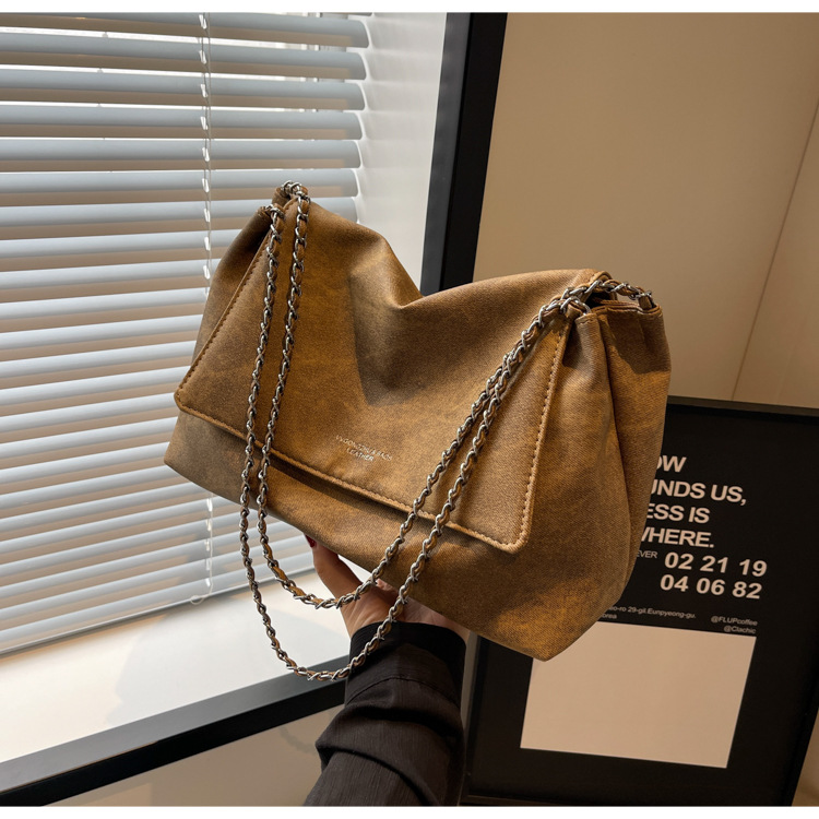 2023 Nieuwe Hot Selling Hoge Capaciteit Vrouwen Tas Geavanceerde Gevoel Draagtas Veelzijdige Een Schouder Crossbody Keten Tas_voghion.com