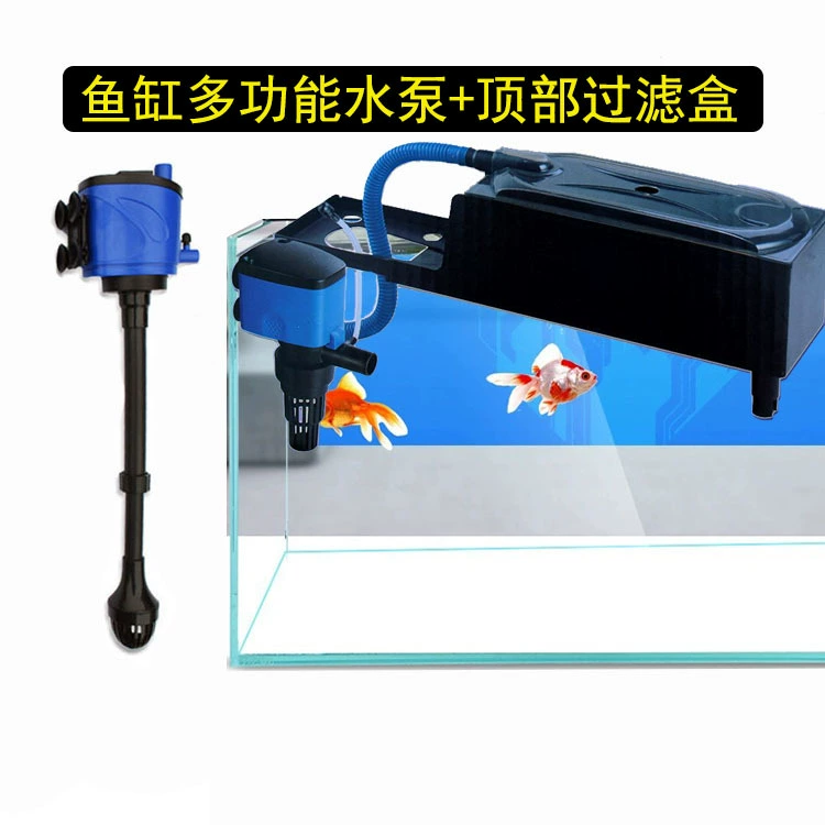 Маленький аквариум Верхний фильтр Фильтр Фильтр Верхний Фильтр Небольшой Верхний Фильтр Капельный Коробка Аквариумные Фильтр Цикл Водоскачки