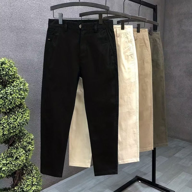 高品質の春、夏、秋のハーレム9点メンズパンツ、トレンディなブランドのドレープスーツパンツ、スリムフィット、小足のメンズカジュアル卸売|undefined