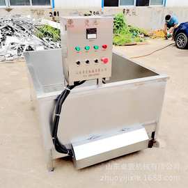 大型整猪商用烫池杀羊杀猪打毛机生猪热烫池刨毛机屠宰流水线用