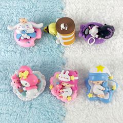 Sanrio Hand Puppet Series: Gentle Sleep Series Big-Eared Dog Cotton Dog My Melody and Kuromi Blind Box Twist Doll