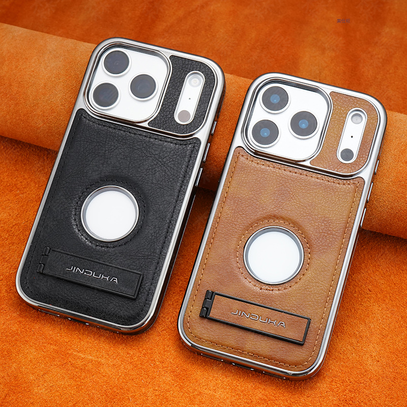 Ốp lưng điện thoại chống sốc viền dày, mạ điện trong suốt, phù hợp iPhone 13-17 Pro Max — [Giá đỡ D22 màu đen ★ Da lộ ra ngoài】 Lỗ thấu kính lớn, [Giá đỡ D22 màu nâu nhạt ★ Da lộ ra ngoài】 Lỗ thấu kính lớn, [Giá đỡ D22 màu xanh lá cây ★ Da lộ ra ngoài】 Lỗ thấu kính lớn, [Giá đỡ D22 màu tím ★ Da lộ ra ngoài】 Lỗ thấu kính lớn chi tiết 3
