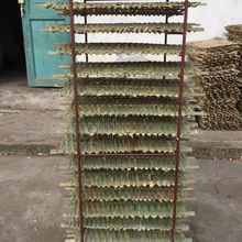 竹子折扇霉豆腐架子手工编织长62宽30厘米折扇毛豆腐架子发酵架子