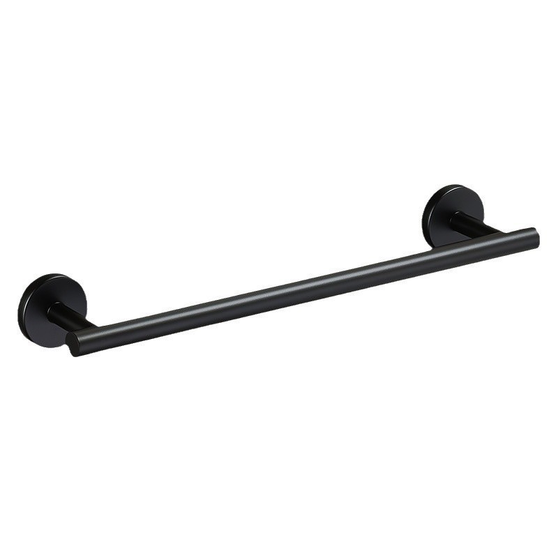 Acero inoxidable transfronterizo baño colgante conjunto de toallas de baño grueso toallas de toallas de toallas de un solo gancho de anillo de toallas