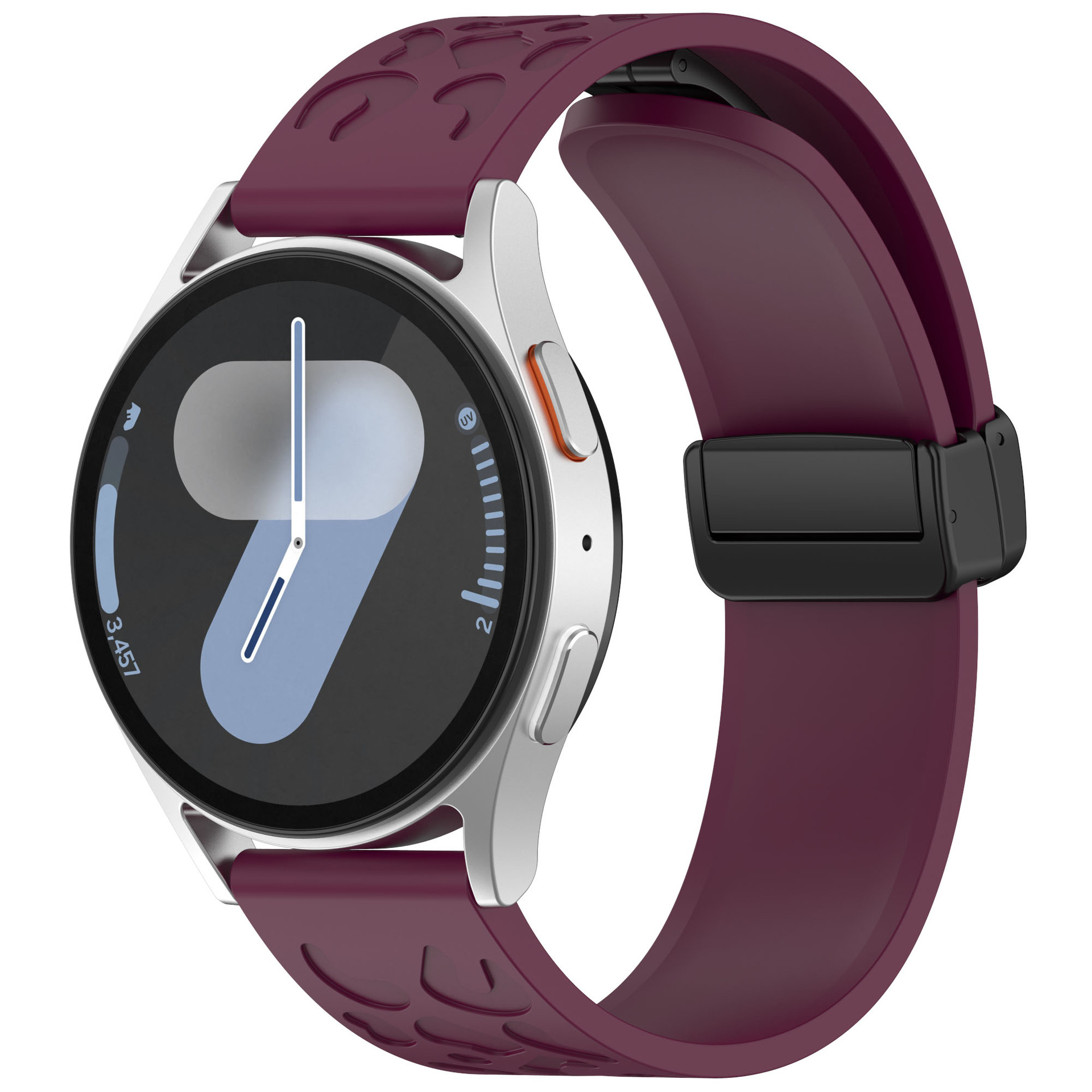 Compatible with the universal leopard print magnetic clasp strap of Huawei and Samsung Galaxy watch5 pro watch5 undefined