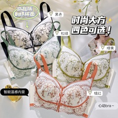 国風ジャカードウサギ耳下着女性調整型ブラジャー