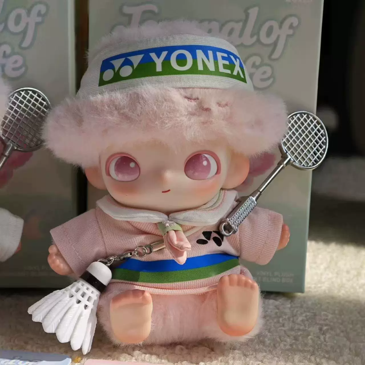Dimoo Freshman Diary 15 см Yonex Бадминтон Спортивная детская одежда Labu Bu Плачущий Baby KT Универсал
