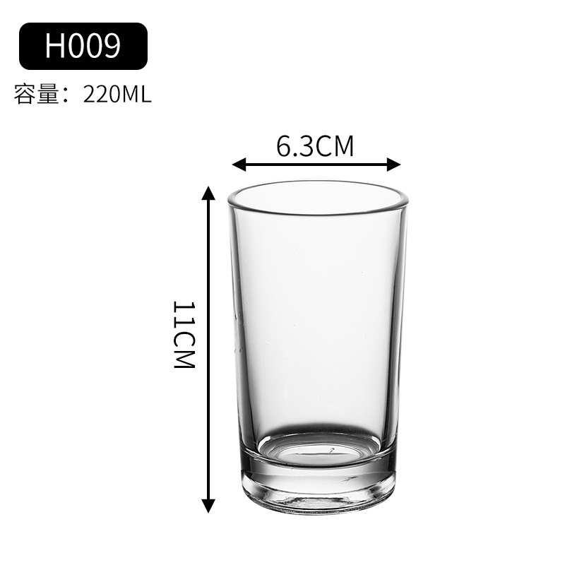 Taza de jugo recta resistente a altas temperaturas casera taza de limón taza de té de café de avena taza de leche