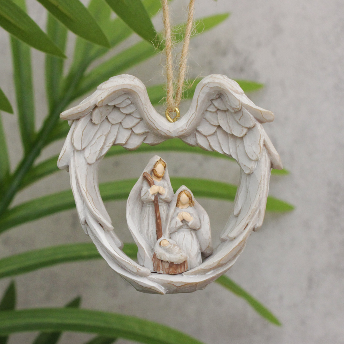  home wall decoration statue religious ornaments love angel pendant resin crafts pendant