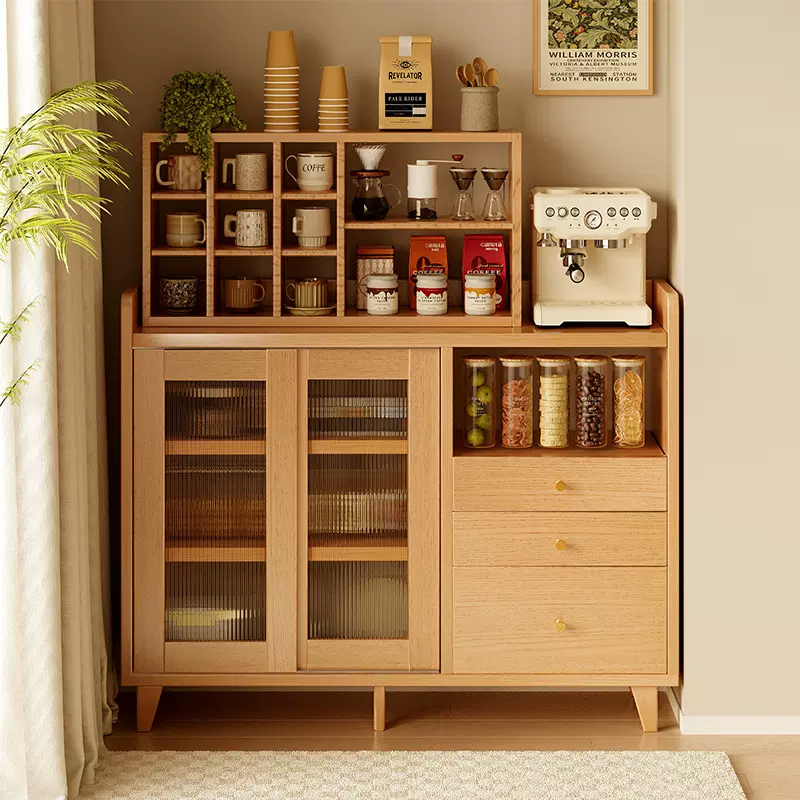餐边柜柜子储物柜客厅靠墙壁办公室茶水柜家用茶柜置物架