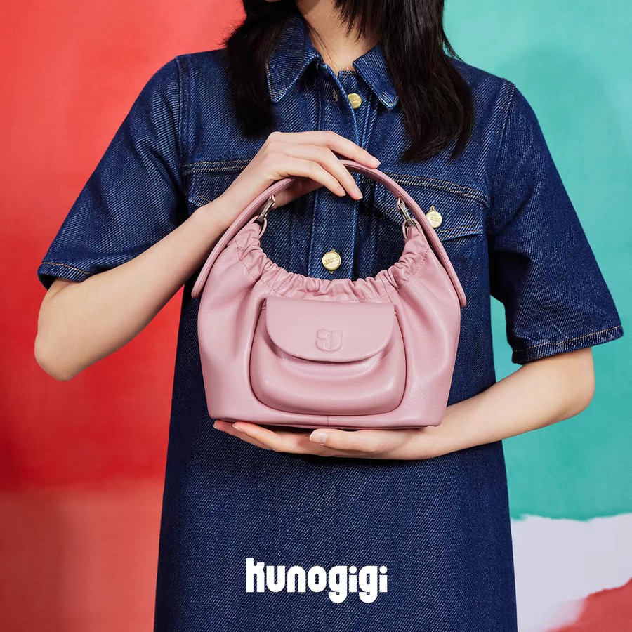 KUNOGIGI Piggy Dumpling Bag 2025 New Arrival Niche Design Women's Shoulder and Crossbody Bag