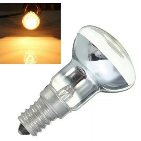 Лампа Лампа Эдисона Лампа E14 Головка лампы SES 40W R50 Лампа точки отражения Лава Лампа накаливания Лампа накаливания