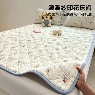 皱皱纱榻榻米床垫薄护垫床褥加厚软垫学生宿舍单双人2026新款批发