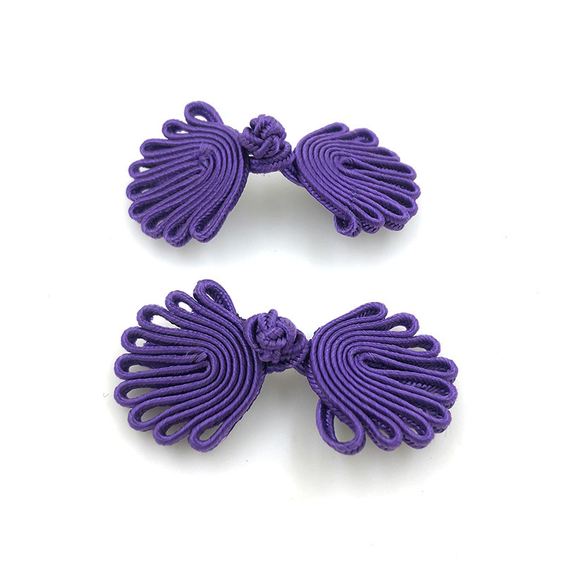 Hecho a mano de nueve cuentas hebilla de la placa de nueve cuentas sin cuentas cheongsam hebilla superior hecha a mano estilo étnico pegatinas de boda Tang traje botones decorativos