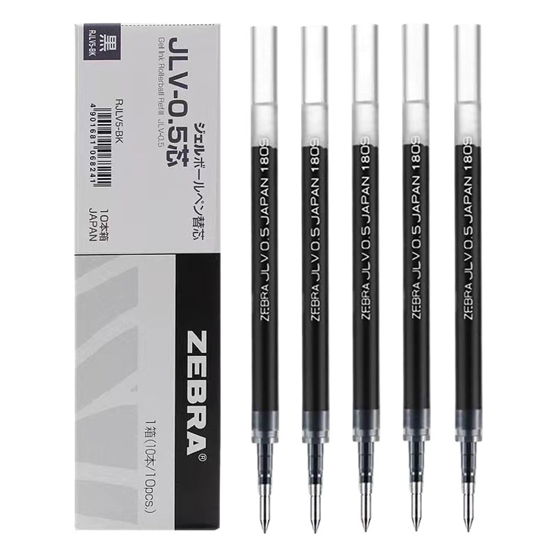 Japanese Zebra JJ15 Press Gel Pen Refill JF-0.5 Flower Scale Refill BJF/JLV/MJF