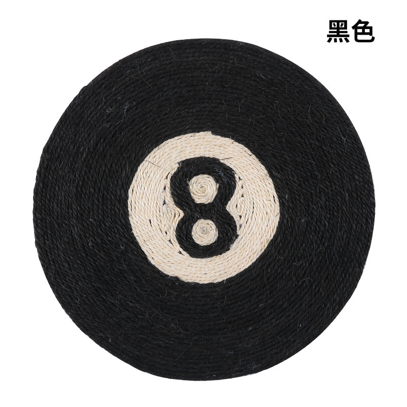 Fabricante en stock nueva ronda de SIAL gato rascarse almohadilla de molienda garra gato juguete almohadilla de SIAL gatito gato garra pad