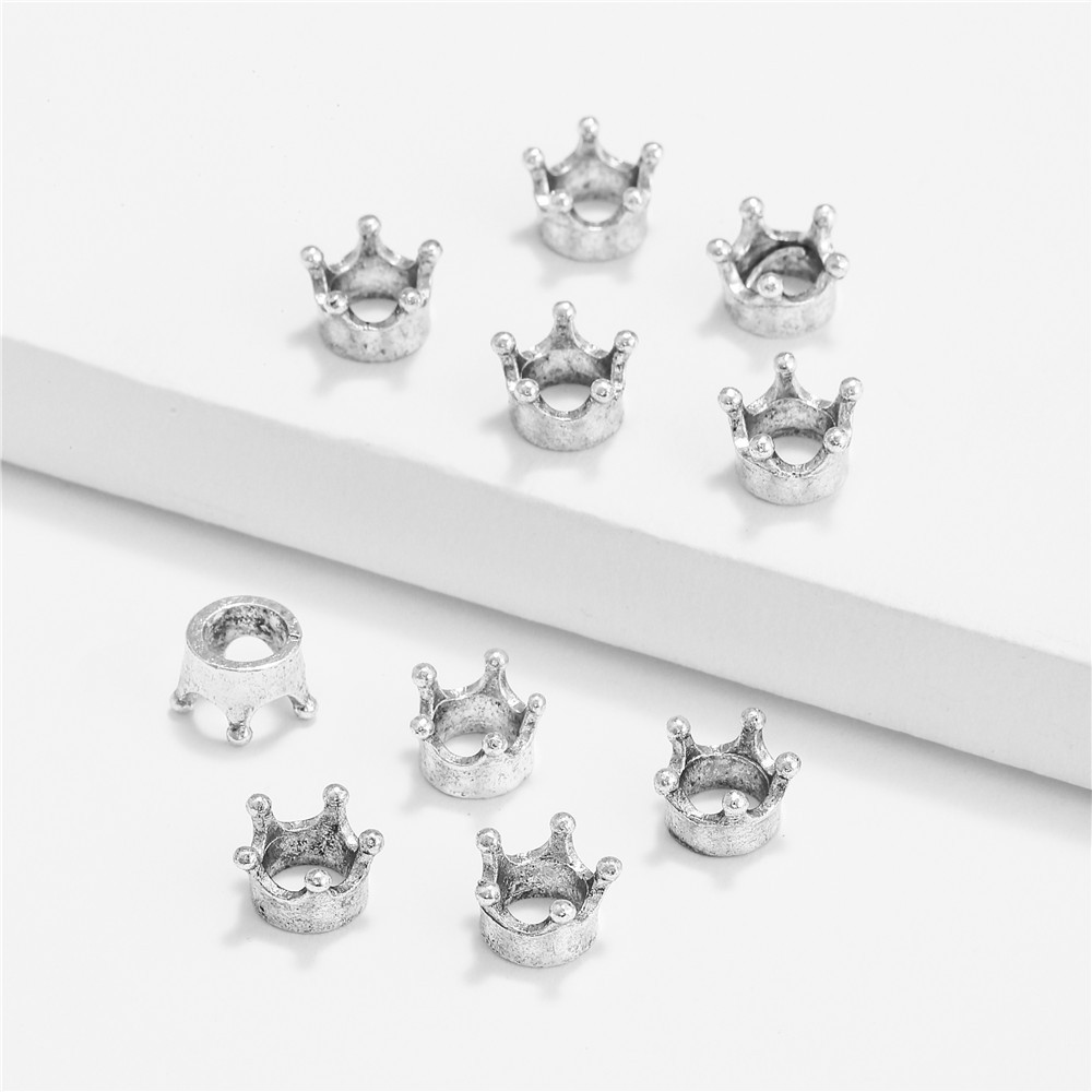 Three-dimensional Crown Alloy Retro Diy Jewelry Accessories display picture 4