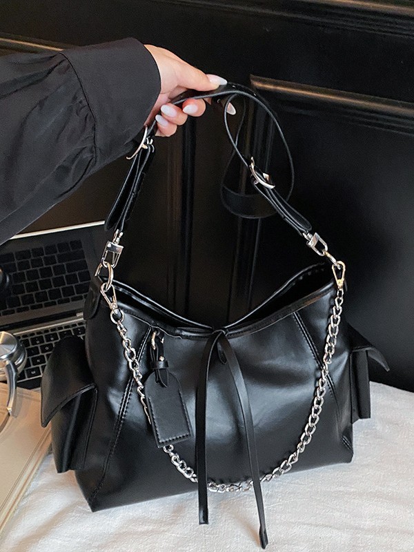 Bolso de lujo ligero de cadena de hombro bolso de brazo de venta caliente nuevo nicho coreano de textura alta bolsa de mochila