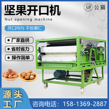坚果加工设备 碳钢单层开口机 鲍鱼果核桃碧根果巴旦木