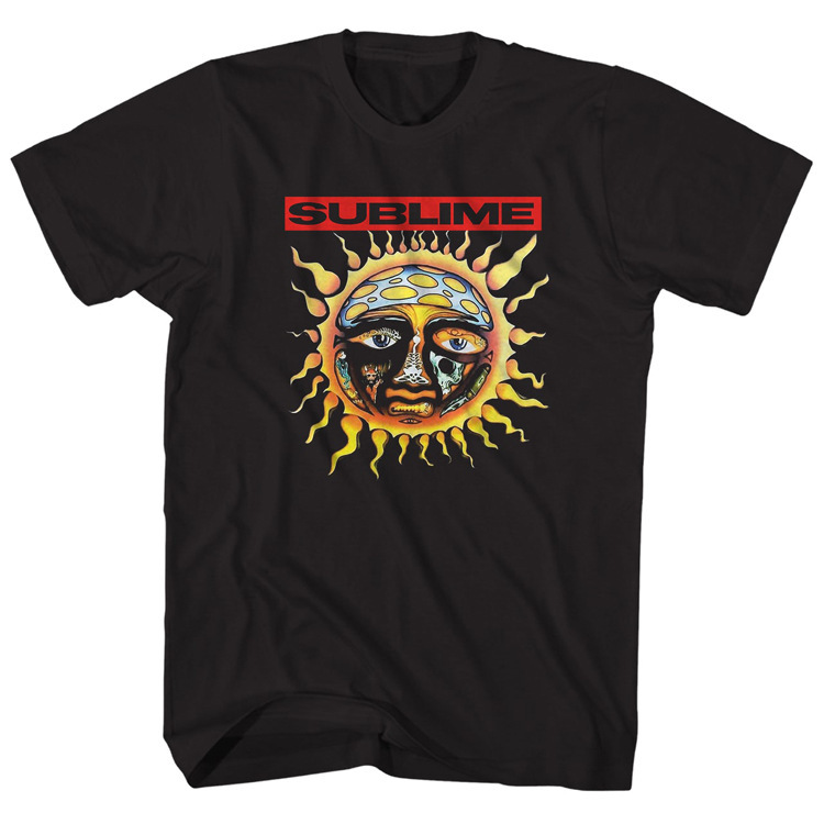 Sublime To Freedom Sun Shirt Free Sun Rock Short Sleeve T-Shirt