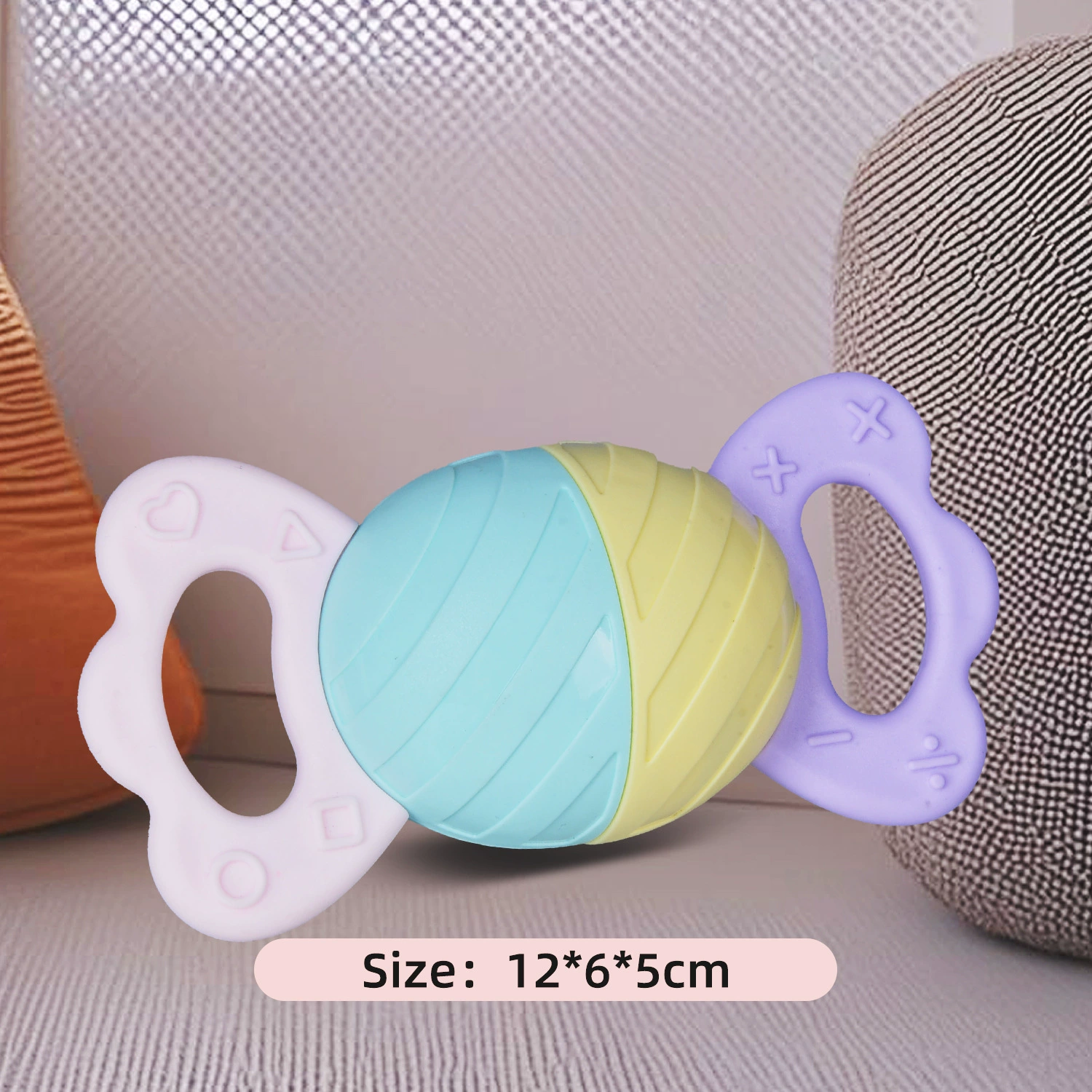 Детская игрушка, прорезыватель, beanbag для новорождённых, (跨境交易), Amazon, можно кусать, 0–12 месяцев