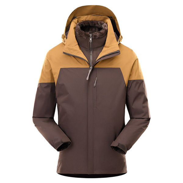Travel removable waterproof windproof climbing keep warm jacket for…