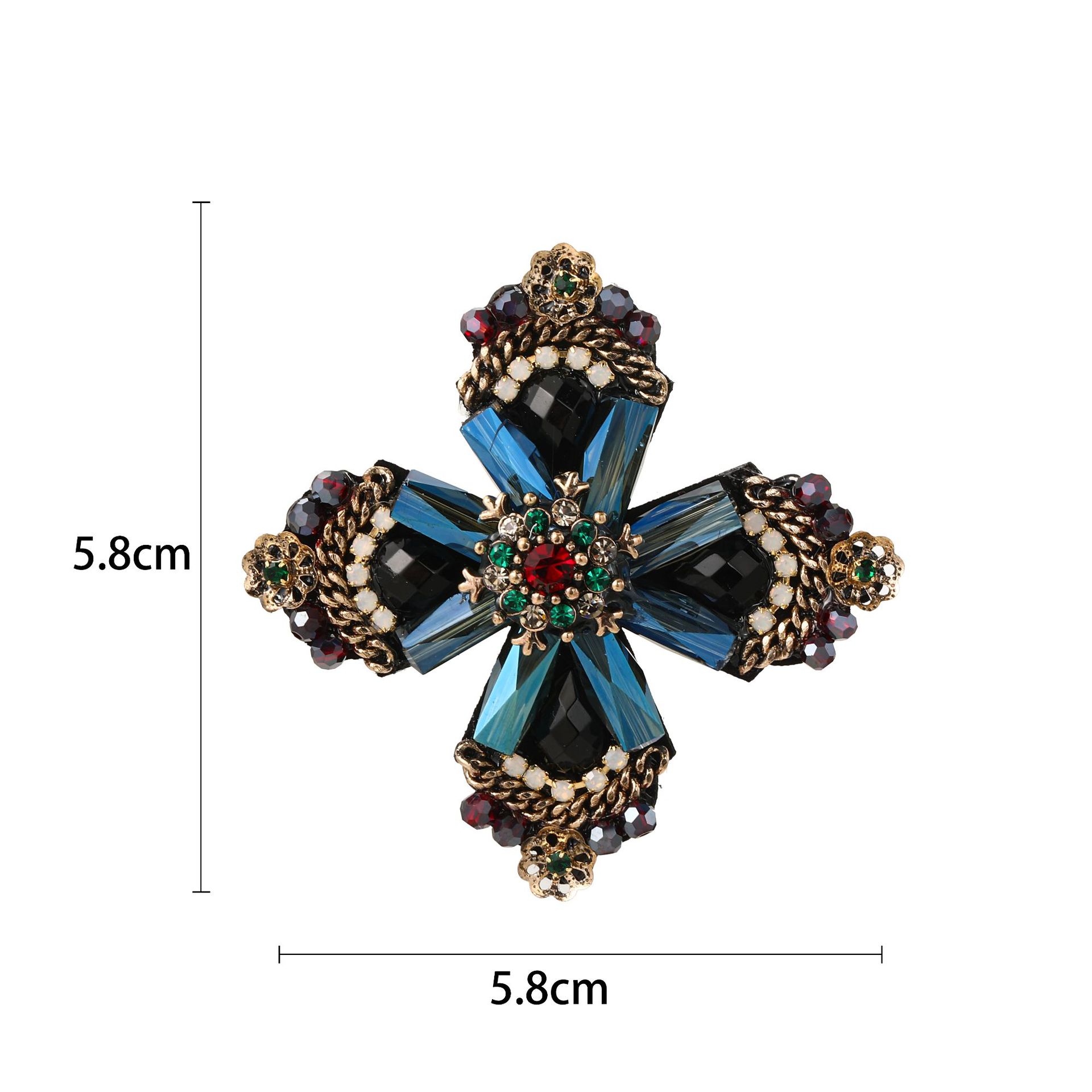 Elegant Flower Copper Women's Brooches display picture 5