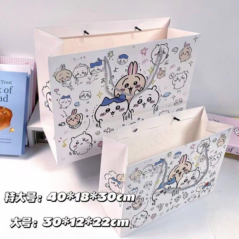 흰색 배경 Jiyikawa 흰색 판지 대형 30*24*12cm