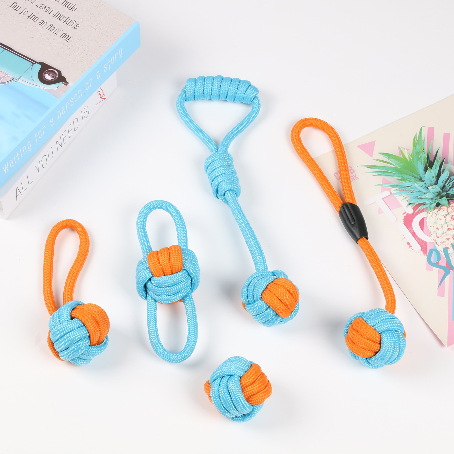 Juguetes para perros tejidos de polipropileno personalizados del fabricante