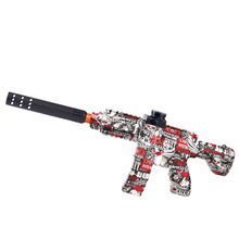 Acceso transfronterizo MP5 eléctrico AK47 pistolas de graffiti para niños y niñas modelo de seguridad de juguetes al aire libre image 17
