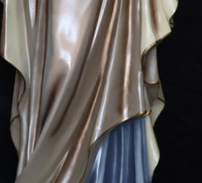 180cm José abraza al niño santo adornos mirando estatuas de fibra de vidrio decoración de la iglesia doméstica