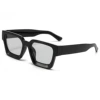 Black frame transparent gray film