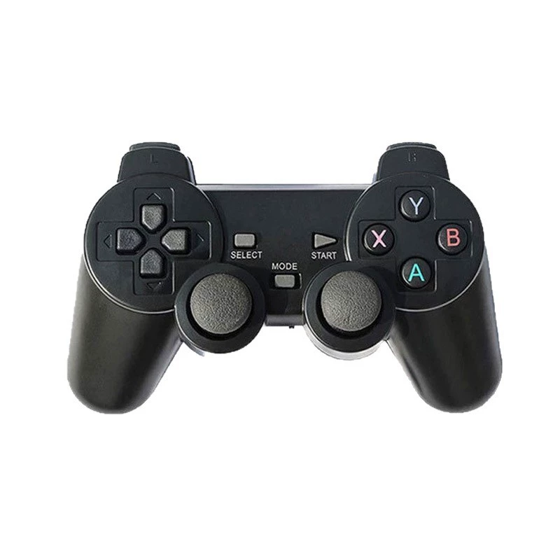 Source factory 2.4g wireless game controller ps2 one-to-two game box TV computer portable handheld