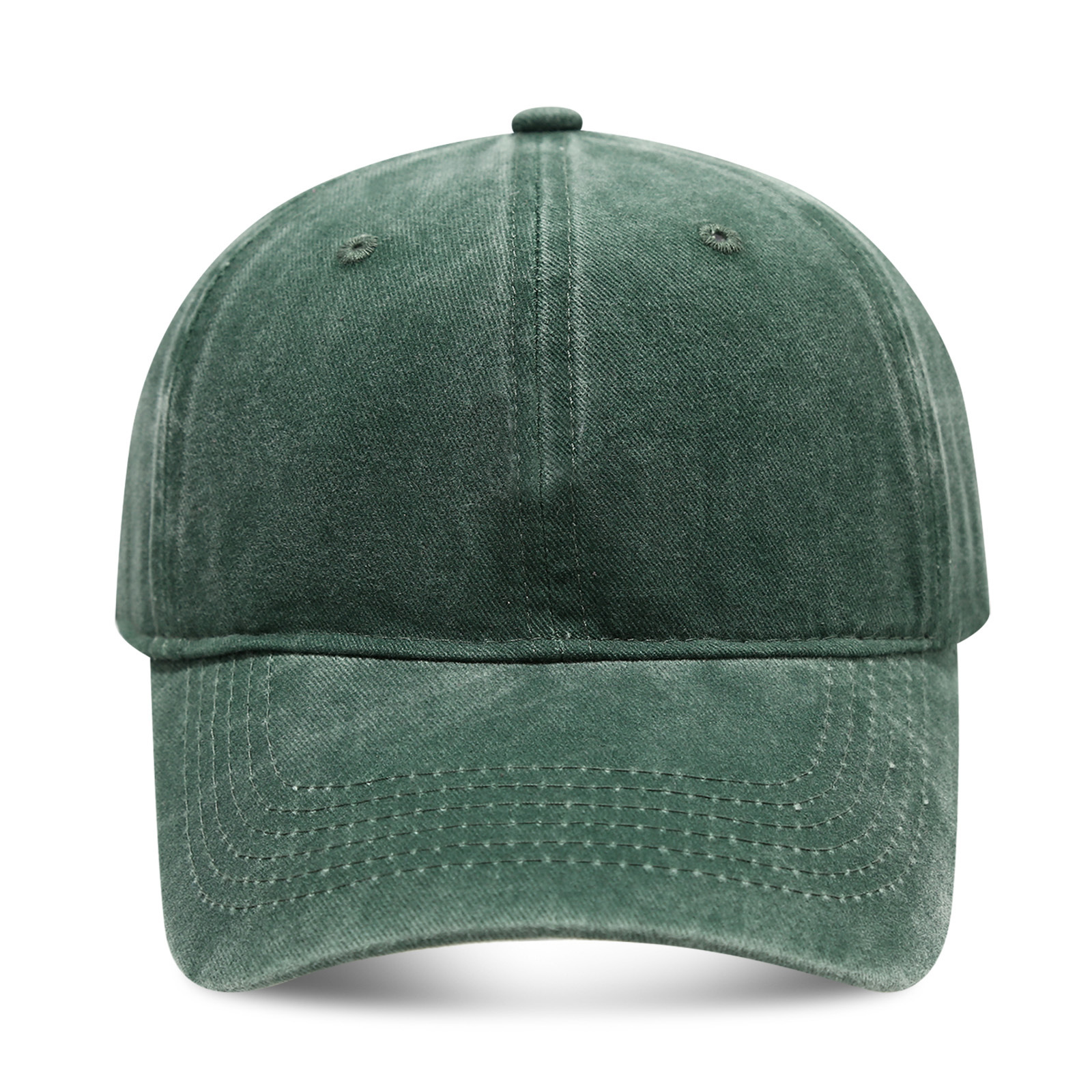 Europeo y americano ins lavado retro simple gorra de béisbol hombres y mujeres al aire libre todo-Partido gorra de moda simple sombrero personalizable