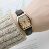 Women's watch, swiss watch, quartz watches, square retro belt, simple and elegant design, internet celebrity