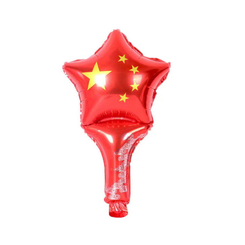 National flag five-pointed star hand stick