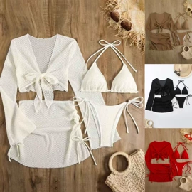 比基尼;连体泳衣;沙滩防晒服