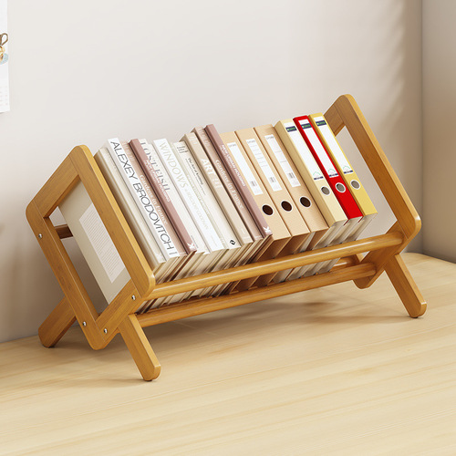 Bookshelf desktop children student teacher small bookstand floor-standing office desk storage rack factory one piece