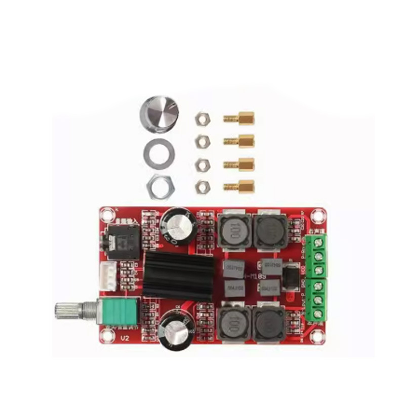 XH-M189 2*50W数字功放板DC24V TPA3116D2双声道立体声功放板