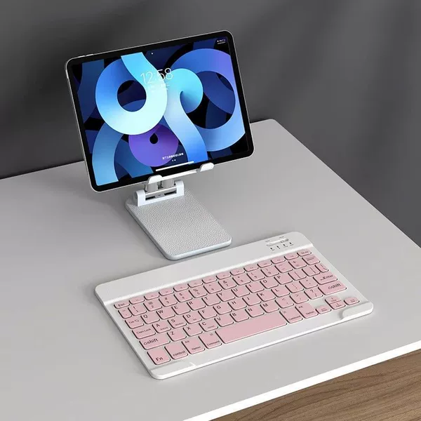 Fuchsia square keyboard